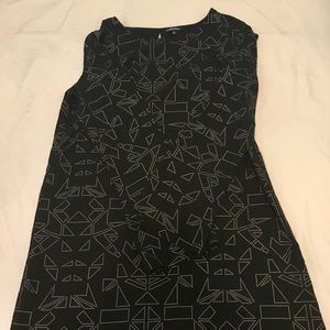 Tilden studded shift dress with lg keyhole back